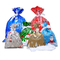 ক্রিসমাস ক্রিসমাস গুডির জন্য পার্টি ফেভার ফয়েল ড্রস্ট্রিং উপহার ব্যাগ উপস্থাপন করে