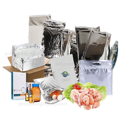 ঘন ফোম আইসোলেশন পকেট থার্মাল মেলার এক্সট্রিম আইসোলেটেড ধাতব এনভেলপ